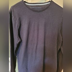 Men's Banana Republic Longsleeve Softwear Tee Size Medium